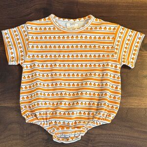 0-3 Month Pumpkin Bubble Onesie from SpearmintLove/SIIXCollection